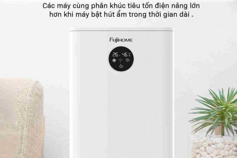 Fujihome DHP05-MINI: Máy Hút Ẩm Mini Tích Hợp Hệ Thống Làm Sạch Không Khí 3 Chiều
