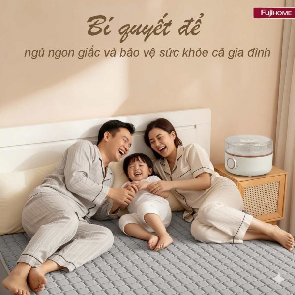 Chăn điện nước Fujihome: Xu hướng sưởi ấm an toàn và đẳng cấp tương lai