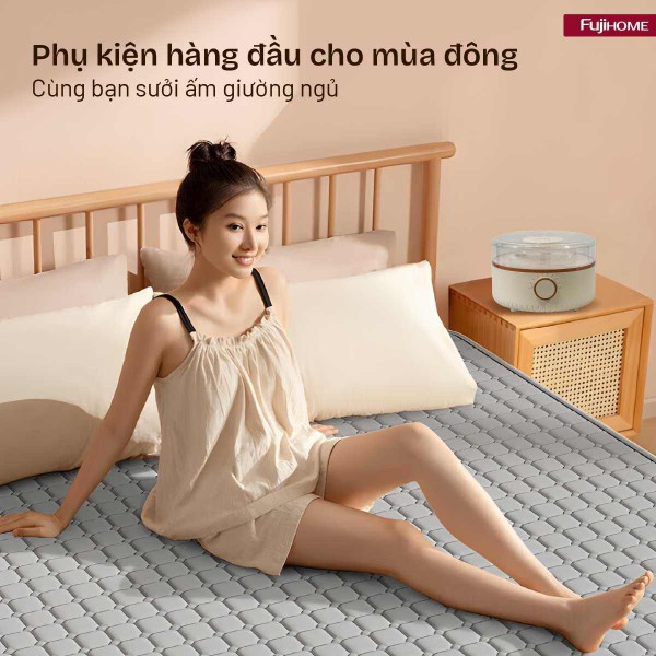 Review Chăn Điện Nước Fujihome: Giải Pháp Sưởi Ấm "Thủy Nhiệt" An Toàn, Tiết Kiệm