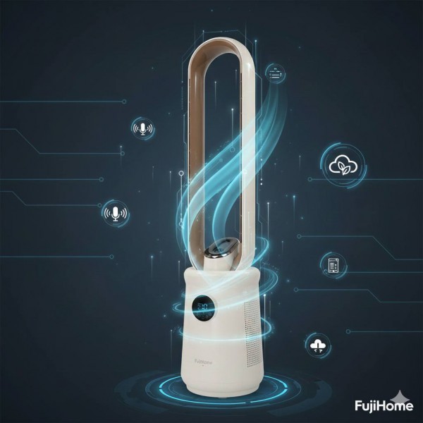 "Chìa Khóa" Mở Cửa Giấc Ngủ Ngon: Review Quạt Thông Minh Fujihome Chi Tiết