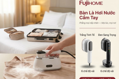 Top 5 Bàn Là Hơi Nước Cầm Tay Đáng Mua Nhất 2025