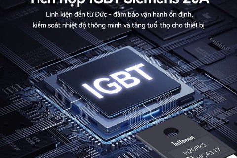 Bếp Từ Fujihome Minh Bạch Linh Kiện IGBT Cốt Lõi Bếp Từ Fujihome Minh Bạch Linh Kiện IGBT Cốt Lõi