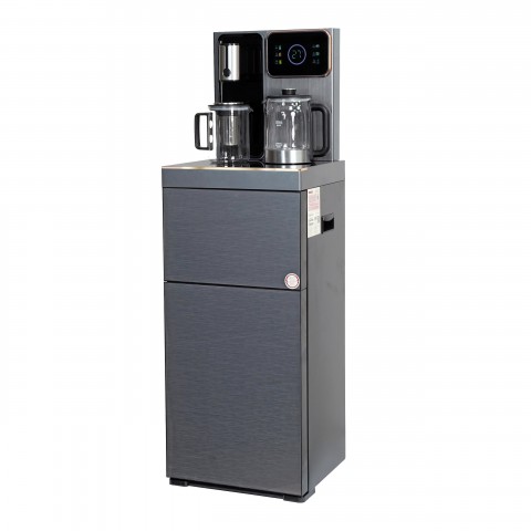 Cây nước nóng lạnh bàn trà có ngăn khử khuẩn UV Fujihome TB241UV