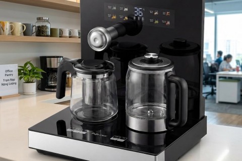 Máy Pha Trà FujiHome TB503T: Tiện Ích Đỉnh Cao Cho Bàn Làm Việc