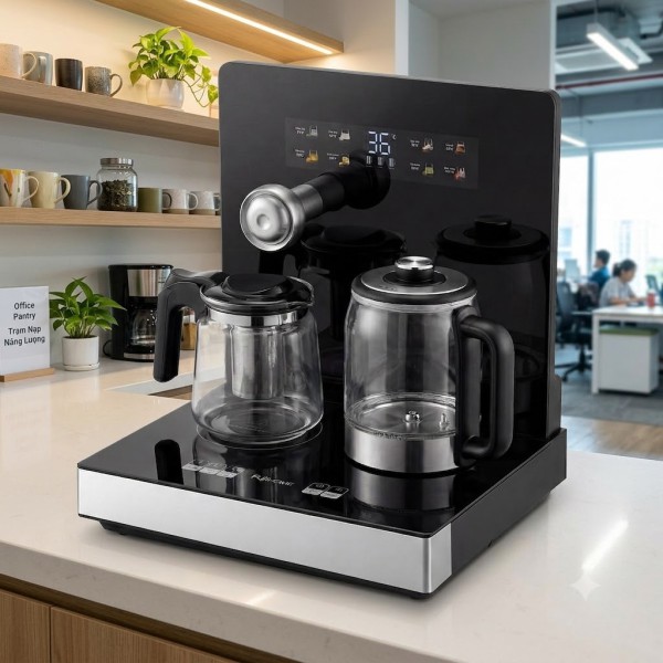 Máy Pha Trà Để Bàn Thông Minh FujiHome TB503T: Xu Hướng Tất Yếu Của Không Gian Làm Việc Hiện Đại Năm 2026