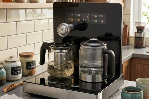 Đánh Giá Máy Pha Trà Nước Nóng FujiHome TB503T Tiện Ích