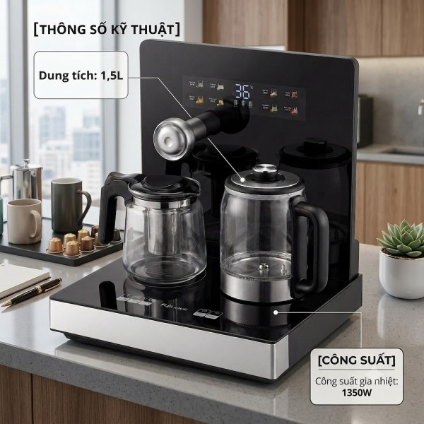 Giải Pháp Pha Trà Tiện Lợi Cùng Máy FujiHome TB503T Tại Nhà