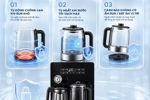 Bàn Trà Điện Fujihome TB503T: Tinh Hoa Trà Đạo Hiện Đại Bàn Trà Điện Fujihome TB503T: Tinh Hoa Trà Đạo Hiện Đại