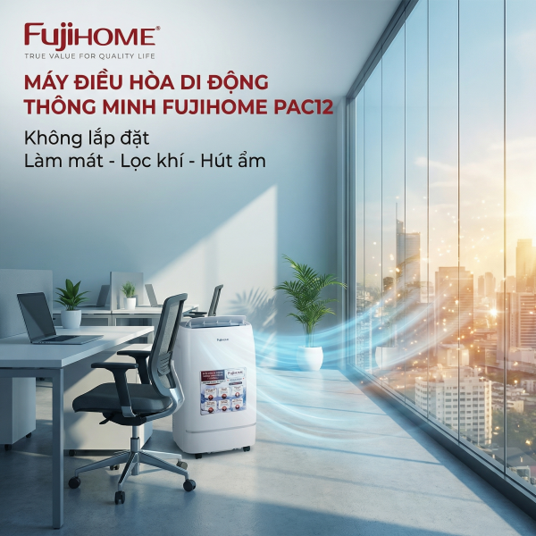 Văn Phòng Nóng Như "Lò Bát Quái" Vì HVAC Quá Tải? – Giải Pháp Từ Fujihome