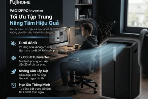 Fujihome PAC12PRO: Đỉnh Cao Duy Trì Nhiệt Độ Ổn Định