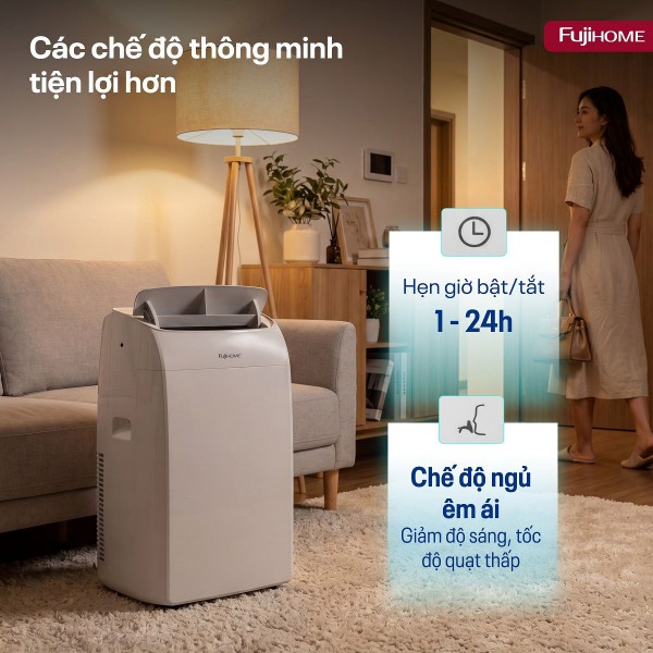 So Sánh Điều Hòa Di Động Fujihome Với Điều Hòa Treo Tường Truyền Thống: Lựa Chọn Tối Ưu Cho Không Gian Hiện Đại