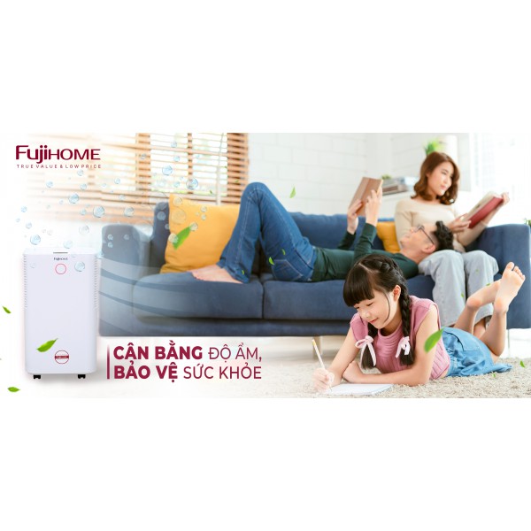 Dị Ứng, Hen Suyễn Mùa Lạnh? Giải Pháp Kép Từ Fujihome: Hút Ẩm & Lọc Sạch Không Khí