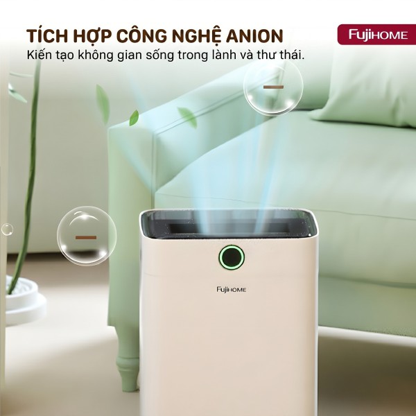 Giải Pháp Kiểm Soát Độ Ẩm Không Gian Sống Cùng Máy Hút Ẩm FujiHome