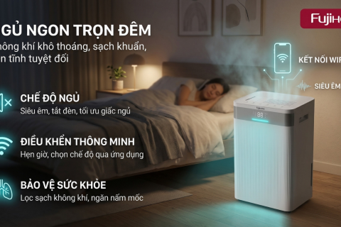 Fujihome HEPA: Hệ Sinh Thái Hút Ẩm & Lọc Khí Toàn Diện Fujihome HEPA: Hệ Sinh Thái Hút Ẩm & Lọc Khí Toàn Diện
