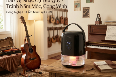 Phân Tích: Giải Pháp Hút Ẩm Bán Dẫn Fujihome Mini Bảo Quản Nhạc Cụ