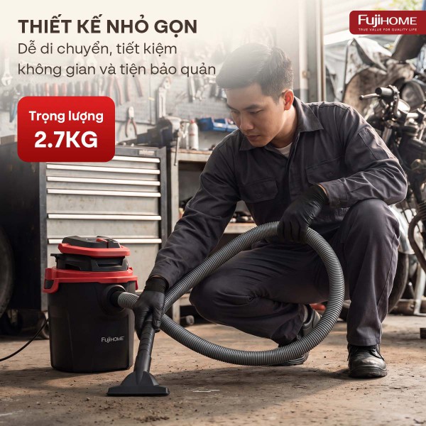 So Sánh Máy Hút Bụi Công Nghiệp Fujihome N-Series Với Thương Hiệu Mỹ: Ưu Thế Bảo Hành Và Giá Bán