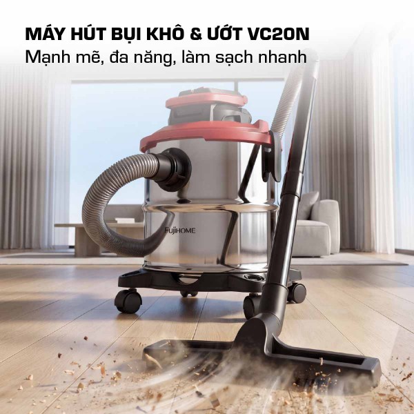 Fujihome Ra Mắt Hệ Sinh Thái Máy Hút Bụi Hoàn Chỉnh Từ Gia Đình Đến Công Nghiệp