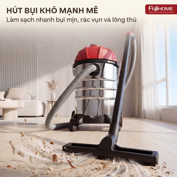 Sự Nâng Cấp Toàn Diện Dòng Máy Hút Bụi N-Series FujiHome: Bước Tiến Vượt Trội Về Thiết Kế Và Hiệu Năng