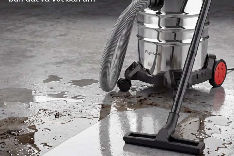 Máy Hút Bụi Công Nghiệp FujiHome N-Series Thùng Inox Mới