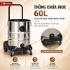 Máy hút bụi công nghiệp khô & ướt công suất kép, hiệu suất vượt trội Fujihome VC60N Máy hút bụi công nghiệp khô & ướt công suất kép, hiệu suất vượt trội Fujihome VC60N