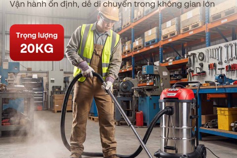Nâng Cấp Máy Hút Bụi Công Nghiệp Fujihome N-Series (VC10N - VC90N)