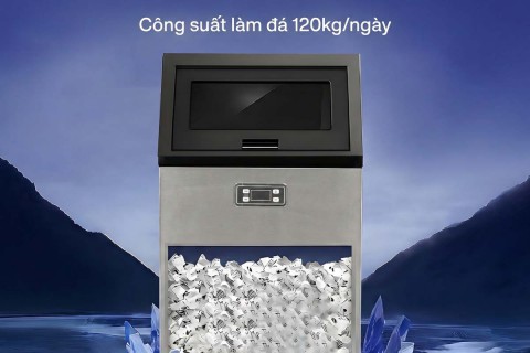 Máy Làm Đá Viên Fujihome IM120 Công Suất 120kg/Ngày