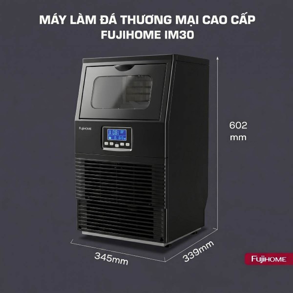 Fujihome IM30: Giải Pháp Tự Chủ Đá Cho Quán Cà Phê, Trà Sữa Nhỏ – Hoàn Vốn Trong 4 Tháng