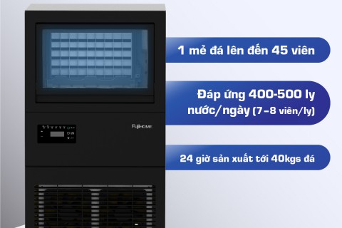 Máy Làm Đá Fujihome: Lời Giải Cho Bài Toán Lợi Nhuận F&B