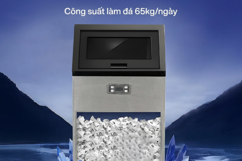 Máy Làm Đá Viên Tự Động Fujihome IM65 Công Suất 65kg