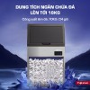 Máy làm đá thương mại kèm lọc nước UF Fujihome IM70C
