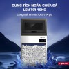 Máy làm đá thương mại kèm lọc nước UF Fujihome IM70C