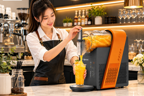 Máy Kem Tuyết Fujihome SIM15 "Lên Đời" Menu Quán Cà Phê