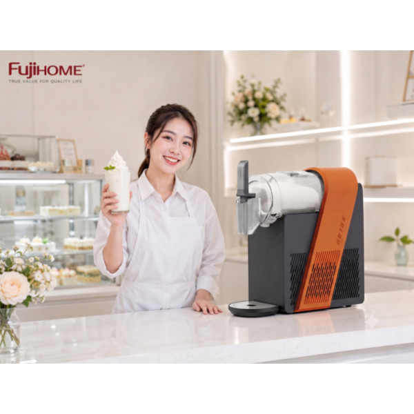 Biến Gian Bếp Thành Quầy Giải Khát Tiện Nghi Cùng Máy Làm Kem Tuyết FujiHome SIM15