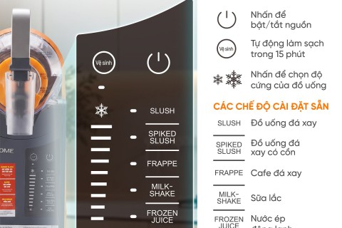 Máy Làm Kem Tuyết FujiHome SIM15 Cho Quầy Bar Nhỏ & Xe Đẩy Máy Làm Kem Tuyết FujiHome SIM15 Cho Quầy Bar Nhỏ & Xe Đẩy