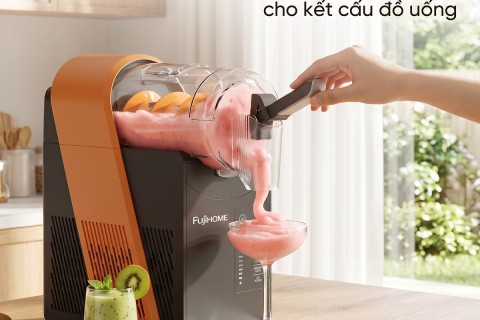 Máy Làm Kem Tuyết Đá Xay Fujihome SIM15: 6 Menu Lạnh