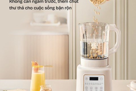 Máy Làm Sữa Hạt Cao Cấp Fujihome SM01A: Đột Phá Mùa Hè 2026