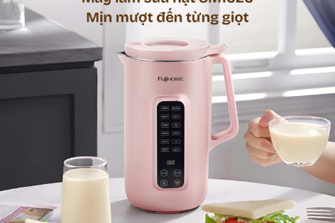 Đánh Giá Máy Làm Sữa Hạt Fujihome SM1626: Chuyên Gia Xay Mịn Mùa Hè
