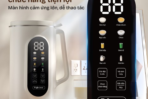 Đánh Giá Máy Làm Sữa Hạt FujiHome SM1636: Mùa Hè Thanh Mát Đánh Giá Máy Làm Sữa Hạt FujiHome SM1636: Mùa Hè Thanh Mát