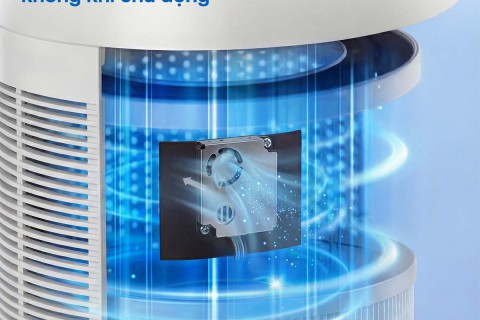 Làm Sạch Không Khí Phòng Khách Liền Bếp Cùng FujiHome AP5 Làm Sạch Không Khí Phòng Khách Liền Bếp Cùng FujiHome AP5