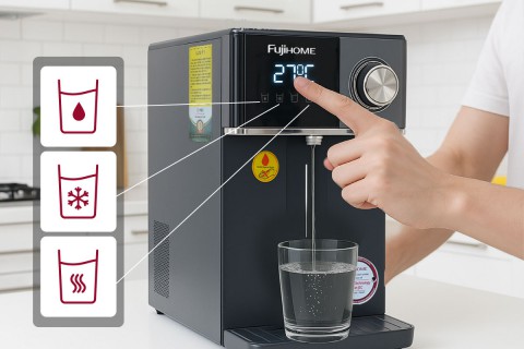 Fujihome WP302C: Giải Pháp Lọc Nước Nóng Lạnh "3 Trong 1"