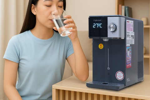 Máy Lọc Nước RO Để Bàn Nóng Lạnh Fujihome WP302C Giá Tốt