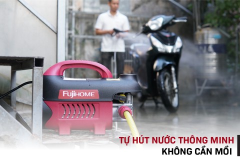Máy Rửa Xe Fujihome: Đầu Tư 1 Lần, Tiết Kiệm Tiền Triệu