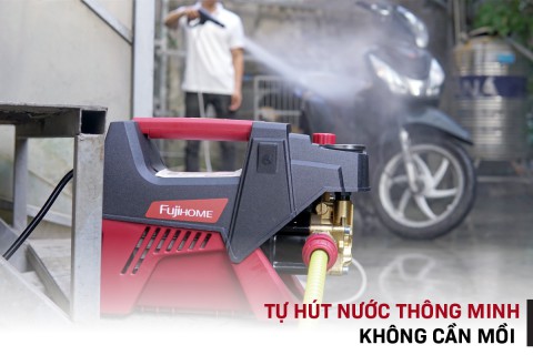 Máy Rửa Xe Fujihome: Sạch Bong Vết Bẩn, Tiết Kiệm 70% Nước Máy Rửa Xe Fujihome: Sạch Bong Vết Bẩn, Tiết Kiệm 70% Nước