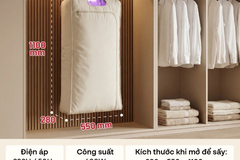 Đọc Đúng Thông Số Máy Sấy Quần Áo Gấp Gọn Fujihome FCD16