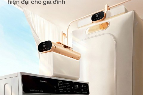 Fujihome FCD16: Máy Sấy Quần Áo Gấp Gọn Có AI & Khử Trùng UV