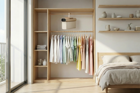 Máy Sấy Quần Áo Cho Phòng Trọ Fujihome FCD16 Gấp Gọn