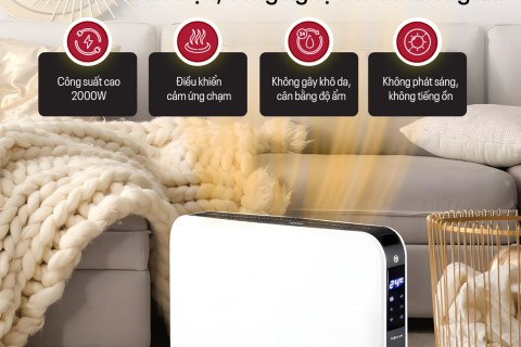 Phân Tích: Sưởi Gốm, Sưởi Dầu Hay Sưởi Đối Lưu Tốt Nhất?