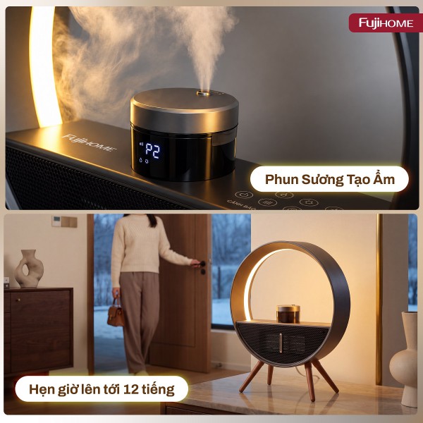 Từ Chiếc Quạt Sưởi Mùa Vụ Đến Món Đồ Decor Dùng Được Quanh Năm: Điểm Nhấn Fujihome FH02RLUX