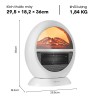 Quạt sưởi gốm để bàn Fujihome FH09