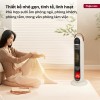 Quạt sưởi gốm điều khiển bằng giọng nói Fujihome FH202